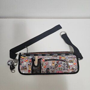 Tokidoki x LeSportSac Waist Bag/ Fanny Pack/ Belt Bag Collectible Adios Charm